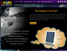 Tablet Screenshot of learnwithuniversalmind.com